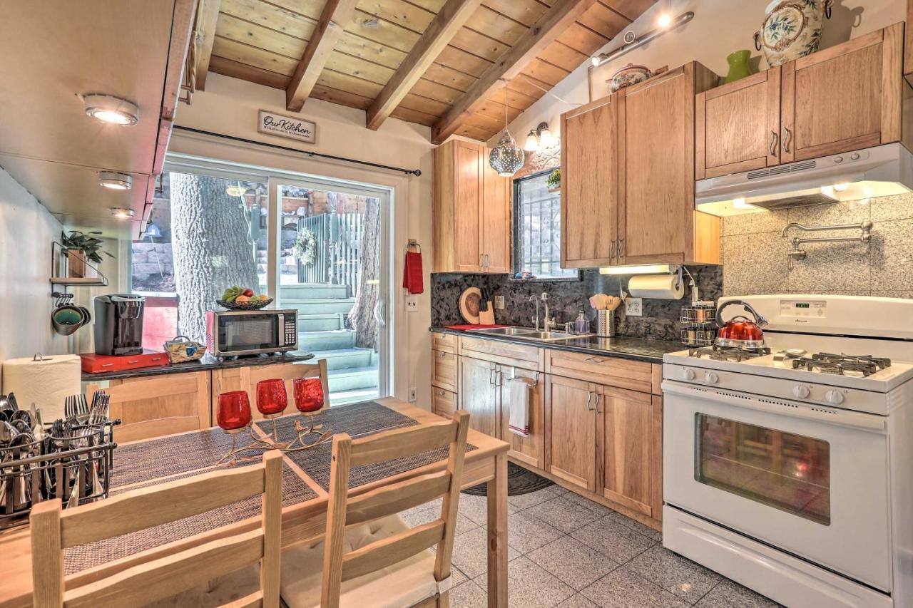 Boho Crestline Cabin, 1 Mile To Lake Gregory! Esterno foto