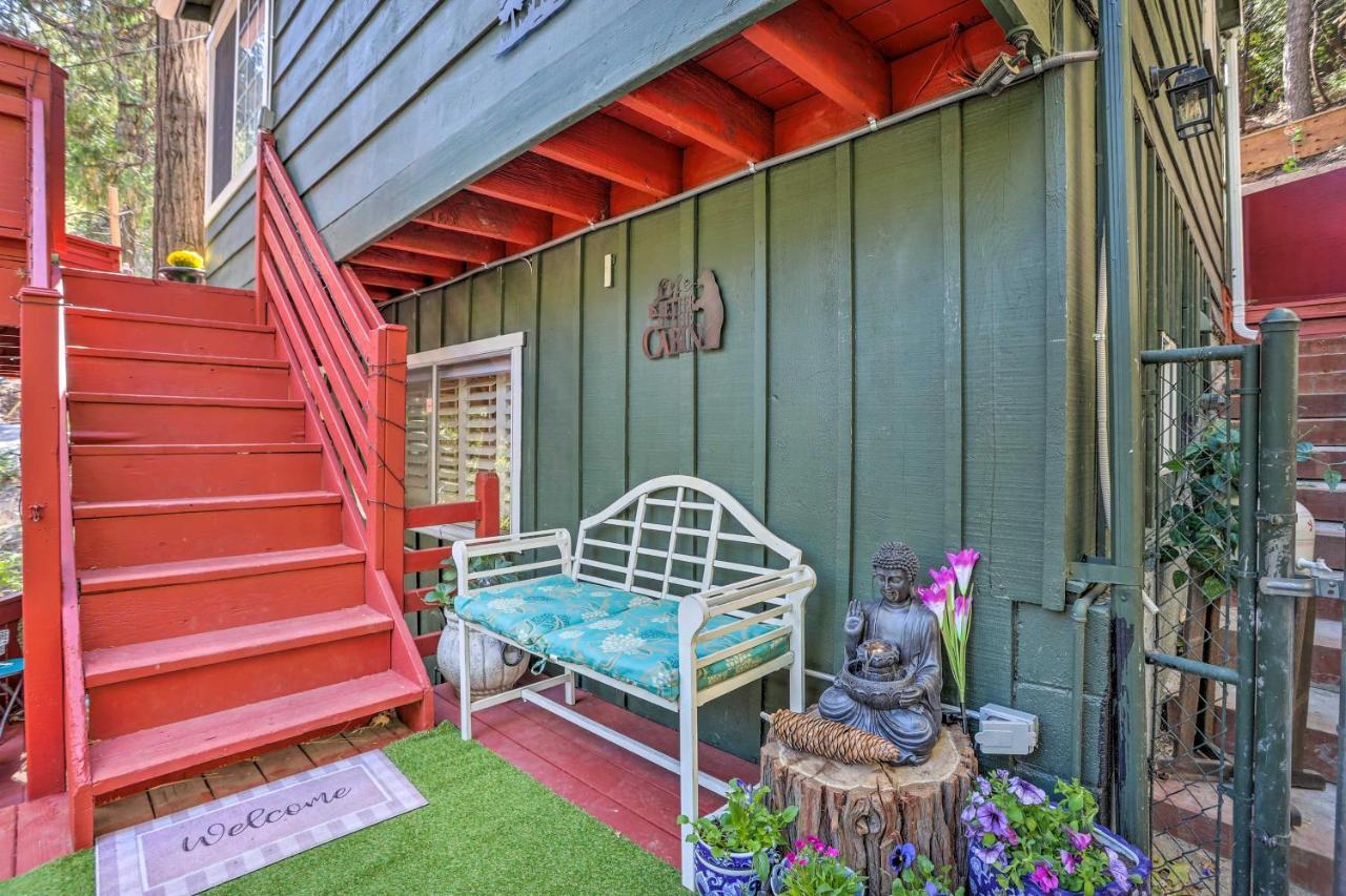 Boho Crestline Cabin, 1 Mile To Lake Gregory! Esterno foto