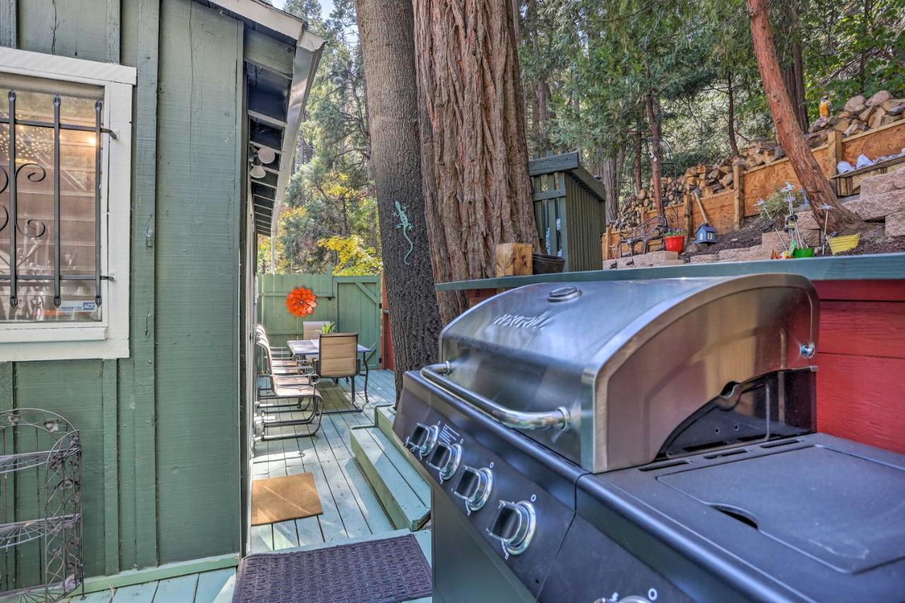 Boho Crestline Cabin, 1 Mile To Lake Gregory! Esterno foto