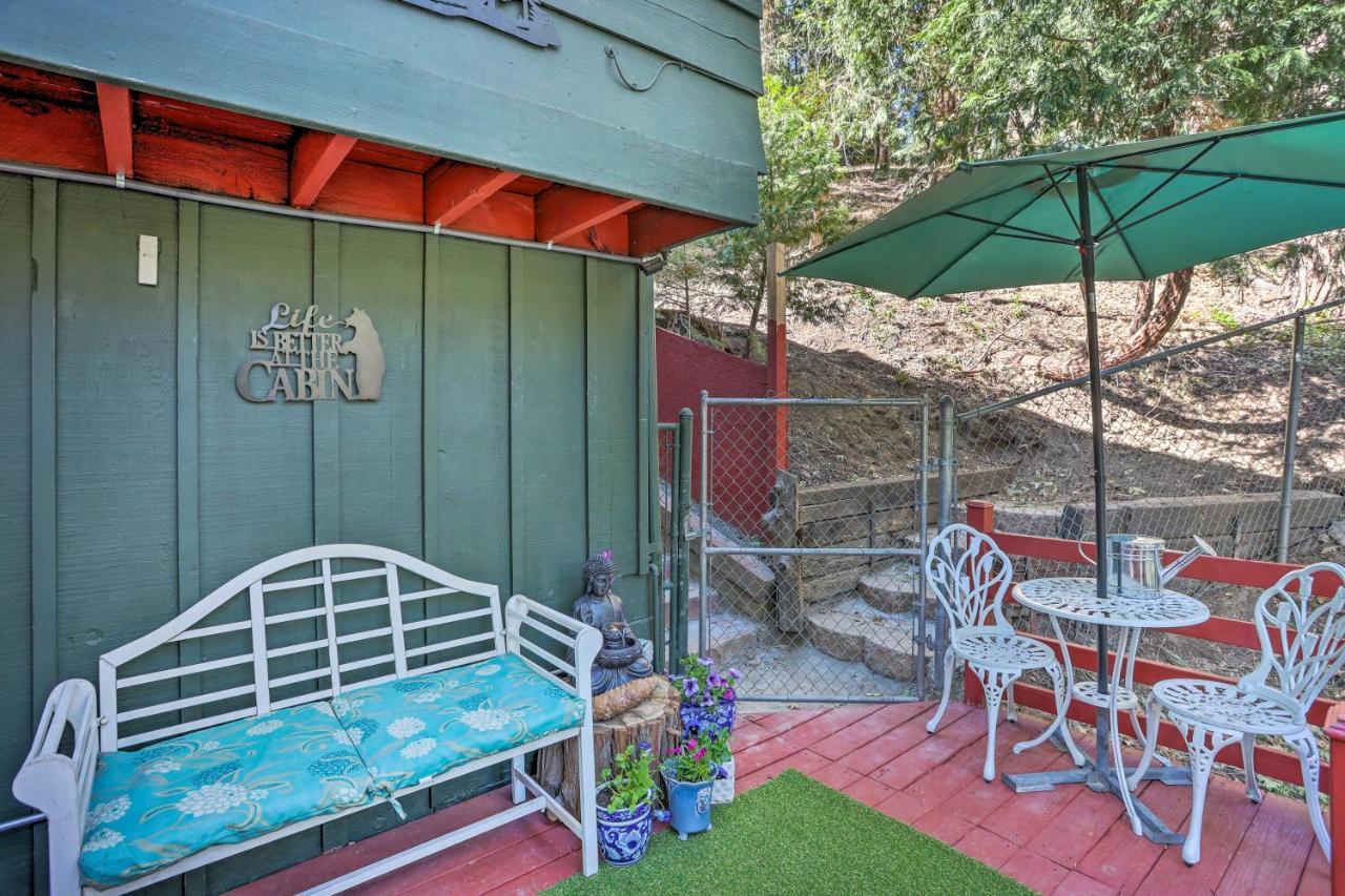 Boho Crestline Cabin, 1 Mile To Lake Gregory! Esterno foto