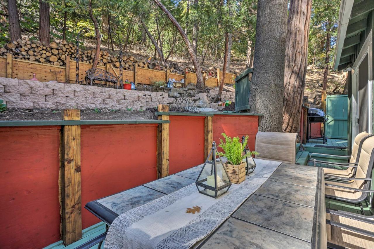 Boho Crestline Cabin, 1 Mile To Lake Gregory! Esterno foto
